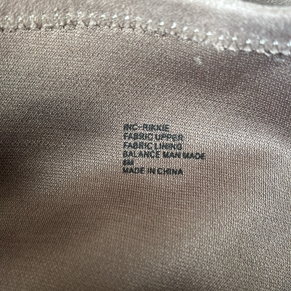 INC women’s taupe tan Rikki over the knee faux suede boots 2 1/2 “ block heel - Picture 6 of 7